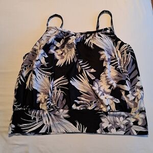 Kona Sol women's swim tankini top size 22W New